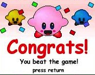 Kirby Race!
